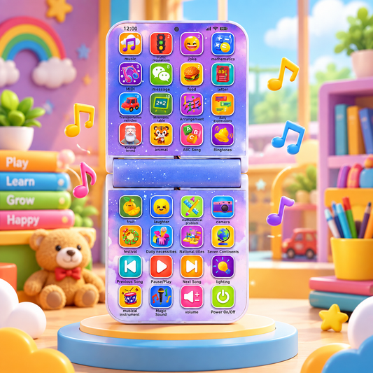 Musical Foldable Learning Phone