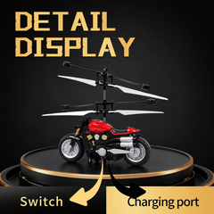 Induction Flying Motorcycle – Hand Controlled Flying Toy With Lights