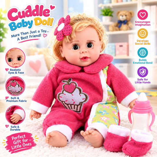 Baby Feeder Baby Doll – Cute Feeding & Pretend Play Toy