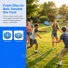 Deformation UFO Ball Disc with Lights