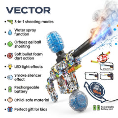 3 in 1 Vector Gun