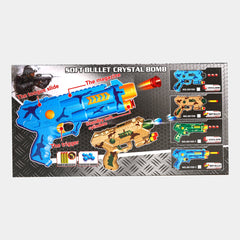 Soft Bullet Crystal Bomb Gun – Safe Foam Dart Blaster Toy