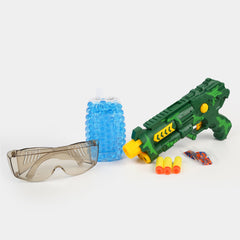 Soft Bullet Crystal Bomb Gun – Safe Foam Dart Blaster Toy